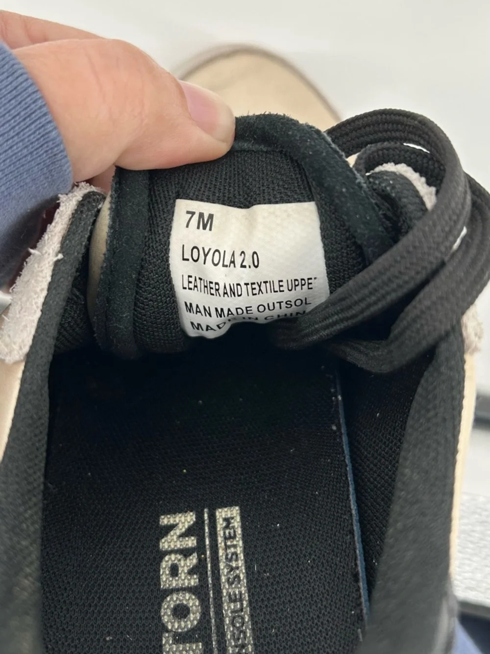 Tretorn Loyola 2.0 sneakers in retro black and gray